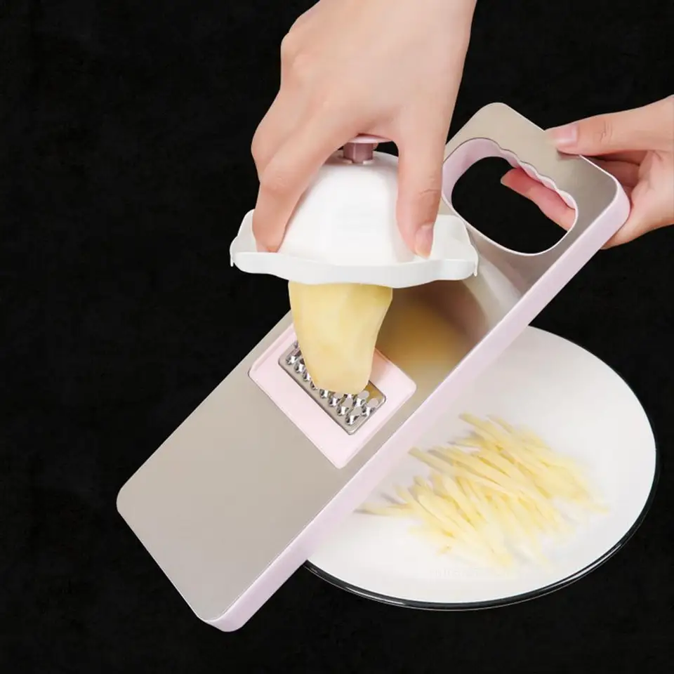 Kadagg Affettatrice per Verdure per Tagliare la Protezione delle Dita Affettatrice per Frutta Grattugia Kadagg Affettatrice per Verdure per Tagliare la Protezione delle Dita Affettatrice per Frutta Grattugia