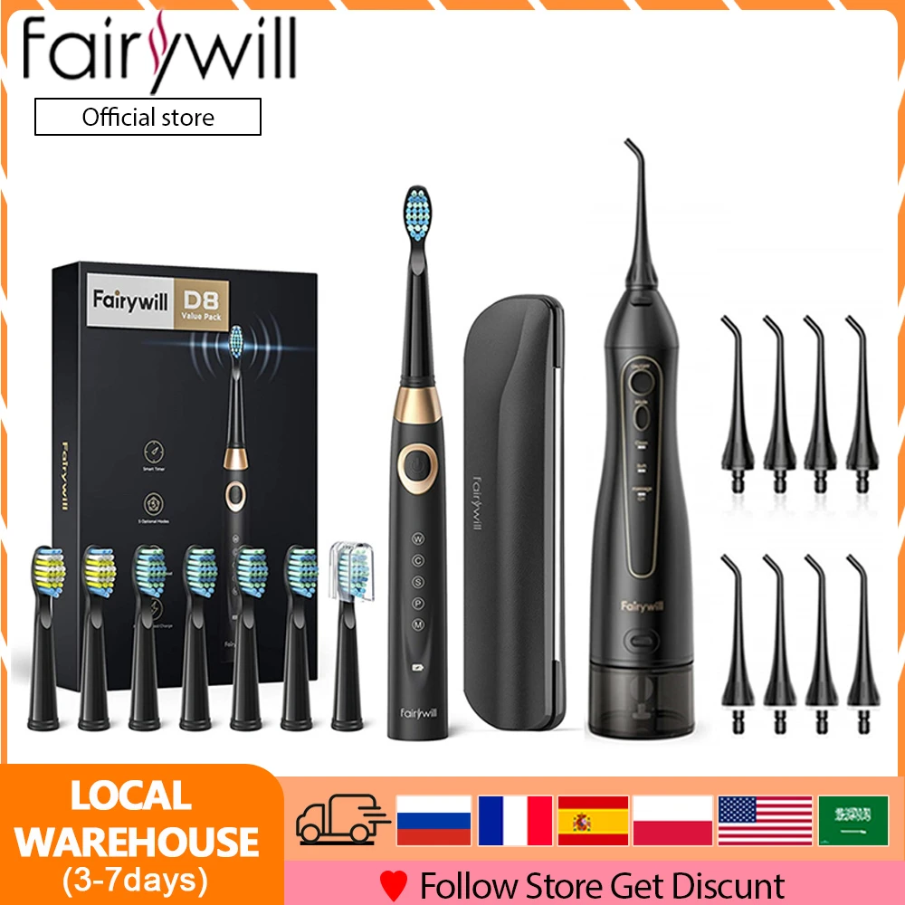 Fairywill Water Flossers Oral Irrigator 300ml Dental Flosser Irrigator