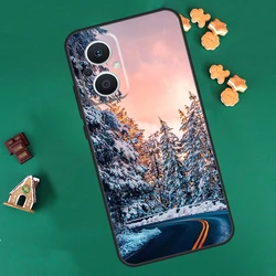 Landscape Winter Light Snow Phone Case Cover for OPPO Reno8 Pro (OO5110)