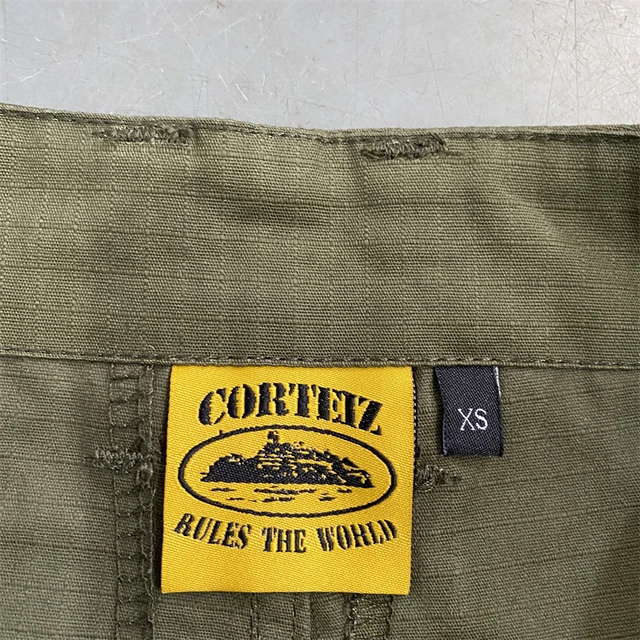 UK Corteiz Triple Black Cargo Shorts Original Quality London Rules The  World Safari Style Yellow Men's Pant Shopping Push - AliExpress