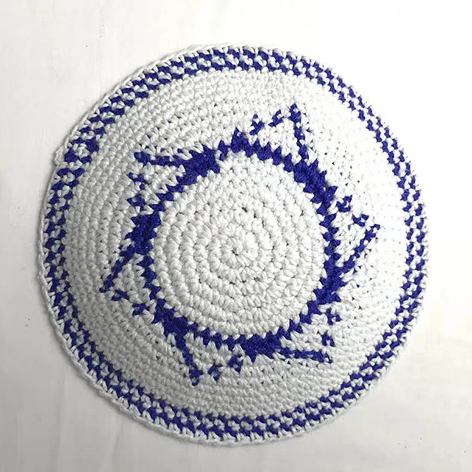 LUOFENG Cappello Ebraico per Adulti Stile Tradizionale Kippah Ebraico Cappello Yarmulke Israel Kippah Fatto a Mano Simbolo della Cultura Ebraica