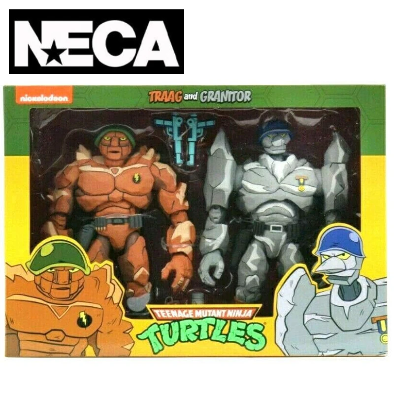 Disponibile Neca Original 7 Pollici Joint Mobile Ninja Turtle Animation Version Of The Four Wave Stone General Double Suit