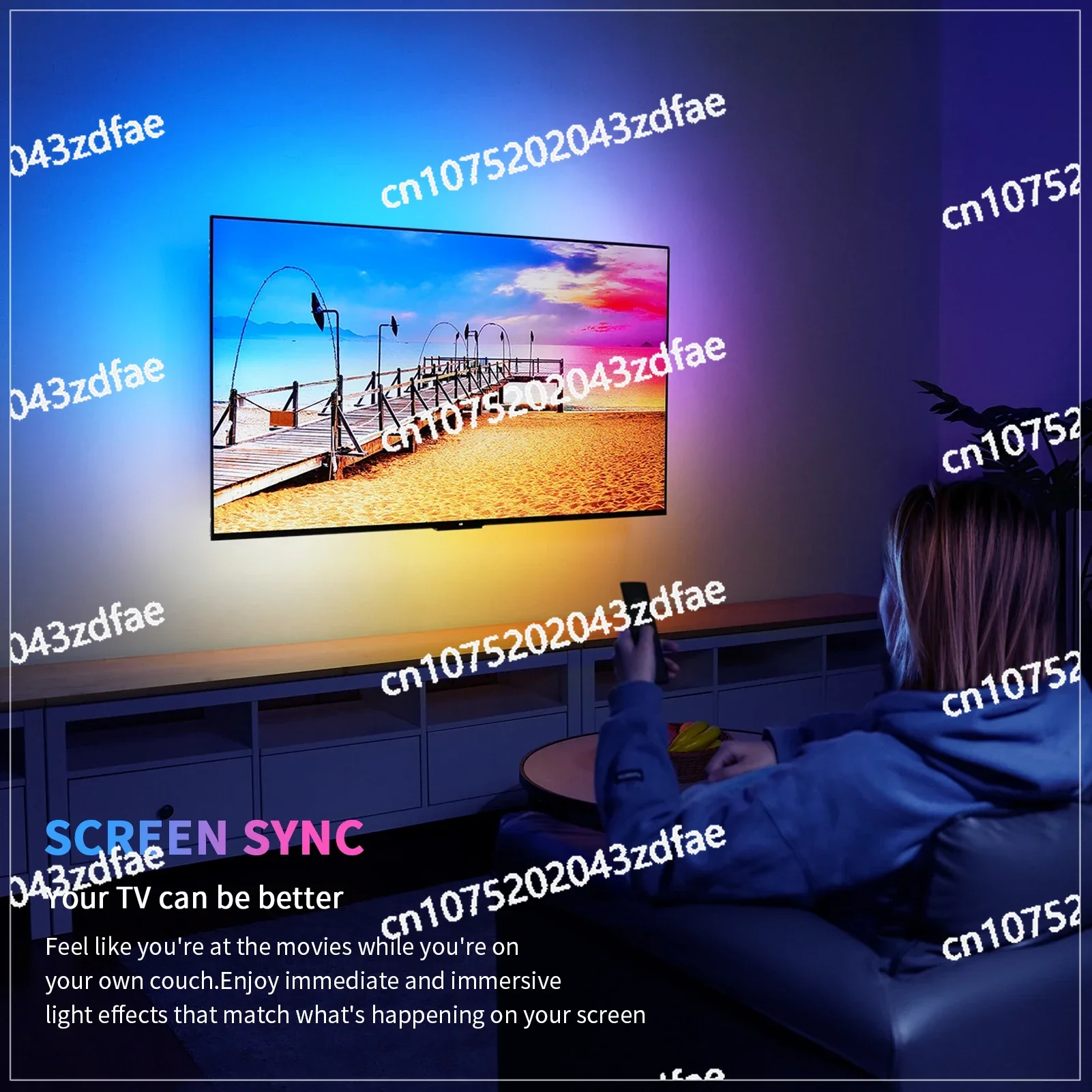 Lytmi Neo Ambient Light LED Sync Box TV Backlight Strips Immersion