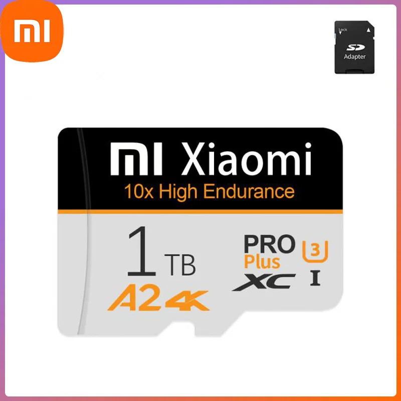 Xiaomi SD Memory Card 1TB 512GB 256GB A2 U3 Micro TF SD Card 128GB 64GB High Speed TF Card For games/camera/Smartphone