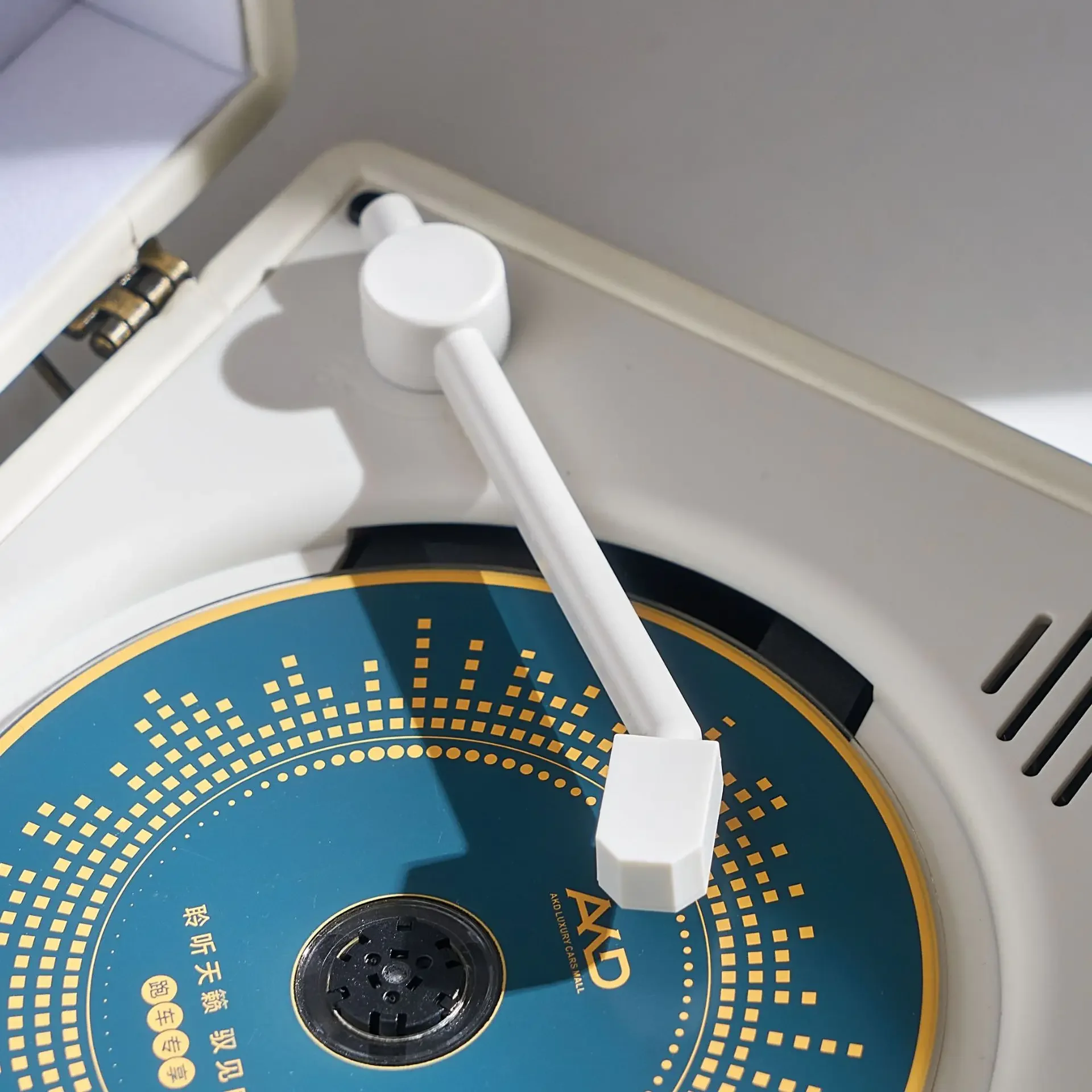 Portable All-in-One Vintage CD Player, Bluetooth, Audio Disc, Album Player, Birthday Gift, Giving