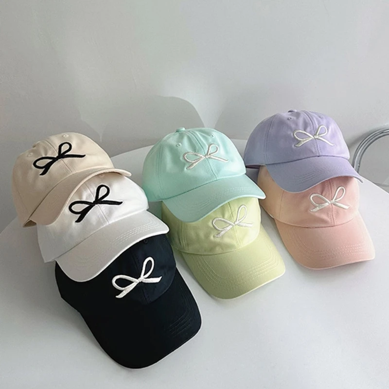 Girls Hat Fashionable Sun Protections Hat with Adjustment Back Infant Baseball Baby Sun Lightweight for