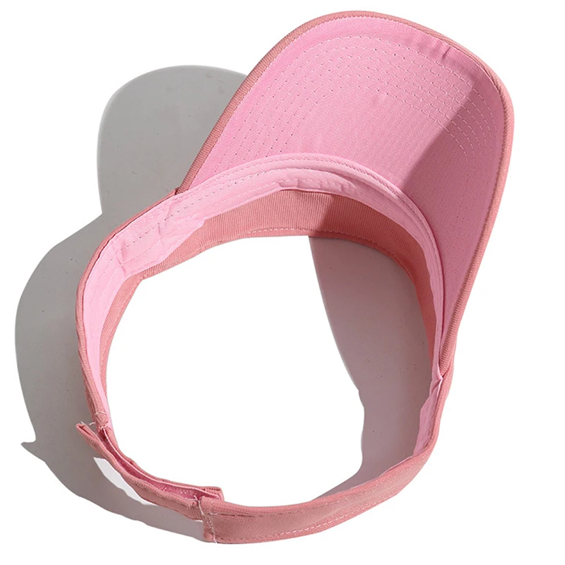 Women's Sun Visor Hat Anti-uv Elastic Breathable Beach Summer Cap_voghion.com