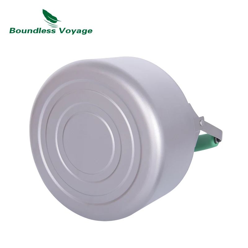 800ml / 1.2L Camping Titanium Tea Kettle Lightweight Backpacking Kettle with Filter for Outdoor Home Tea Coffee camping cookware camping cookware set coffee and tea kettle