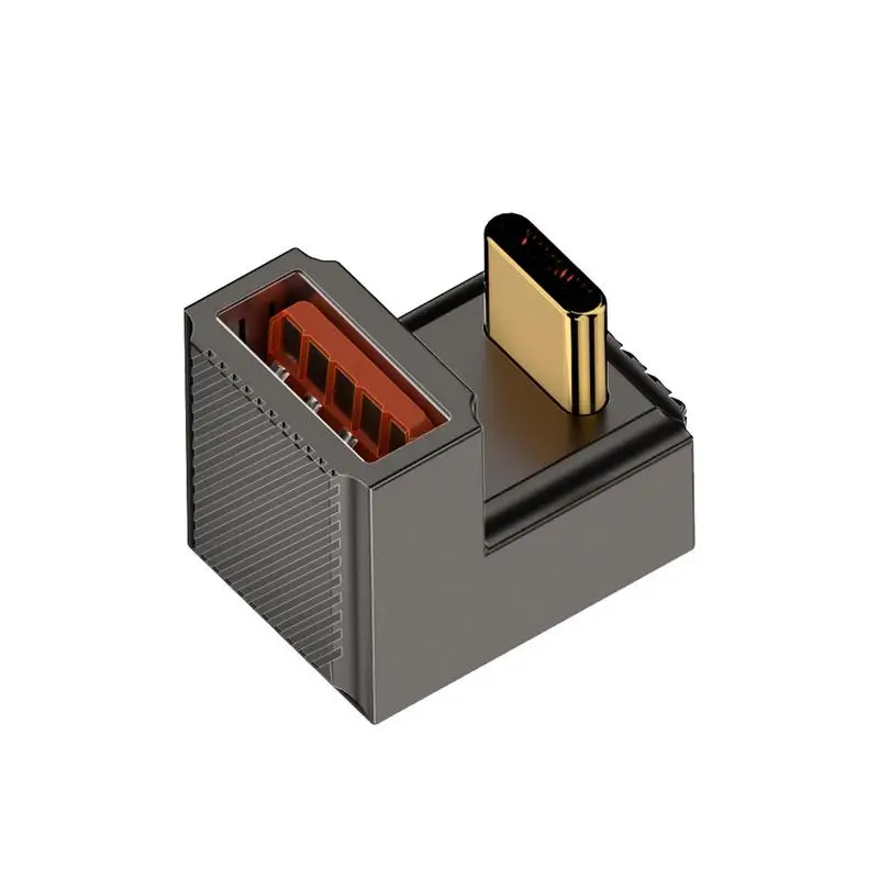 

USB To C Adapter Zinc Alloy USB Adapter Type C For Laptop Portable 120W Fast Charging USB Adapter For Notebook Computer Smart