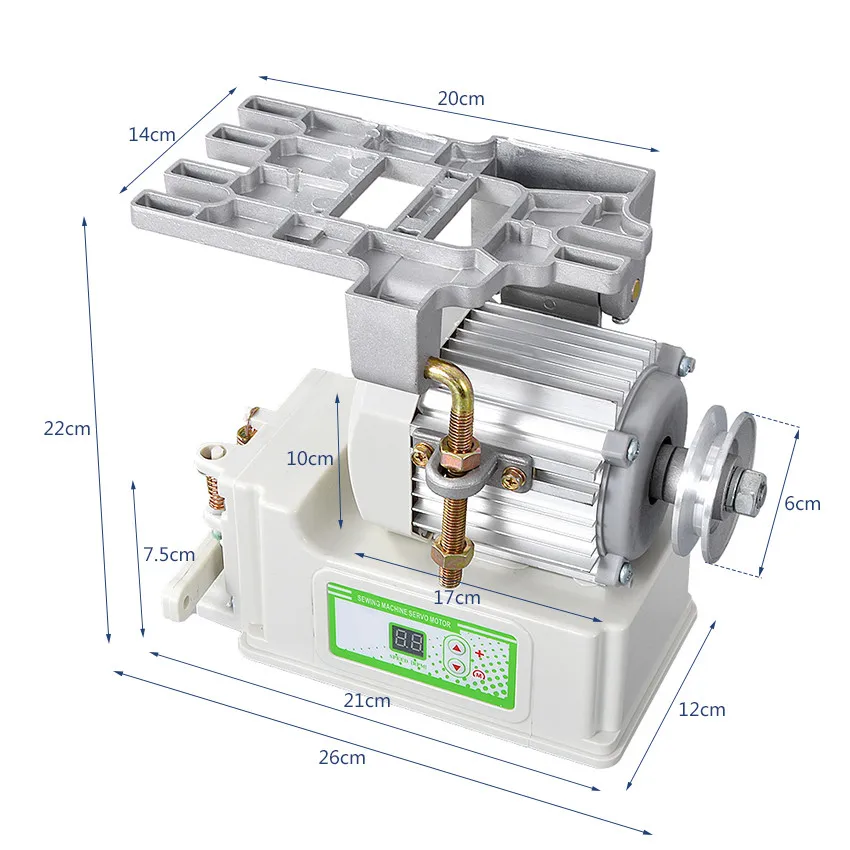 

Industrial Flat Energy-saving Silent Motor Sewing Machine Motor Clectric Sewing Machine Servo Motor 220v