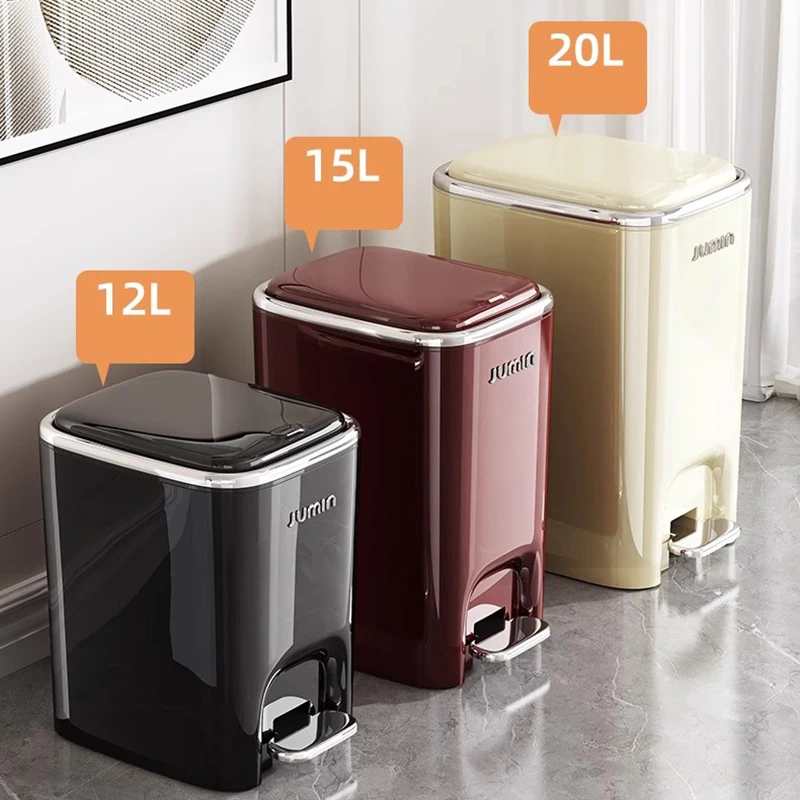 Pedal Trash Can 6
