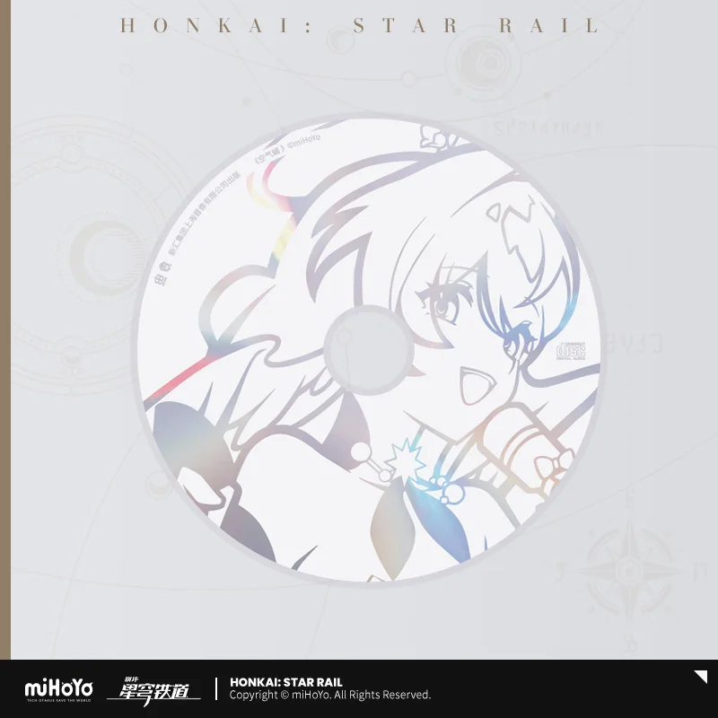 Carte laser de badge d'album fongique C.INSIDE, jeu de prévente, Honkai: Star Rail Merch officiel