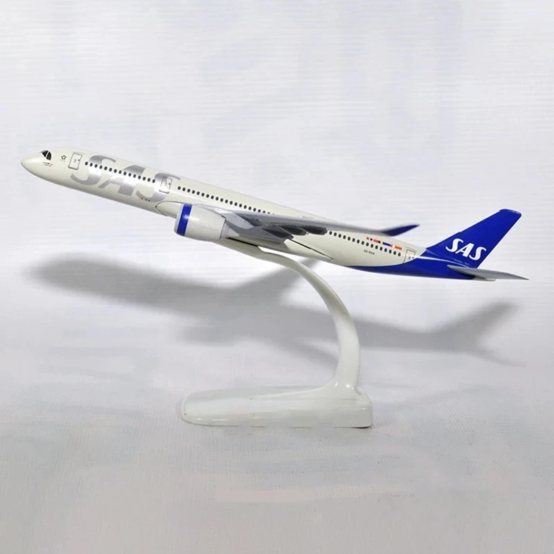 

1:400 Scale 20CM A350 SAS Airlines Airplanes Plane Aircraft Alloy Model Toy Collective Kids Children Toys F Collections