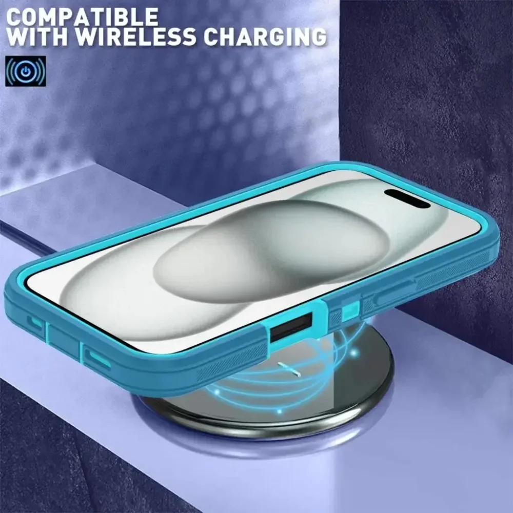iPhone Rugged Armor Shockproof Defender Case 5