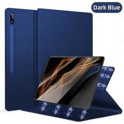 Versatile Tablet Case with Stand and Pen Holder for Tab S7 11in (Dark blue)