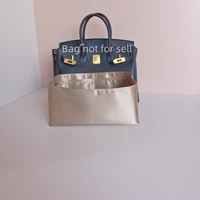 Fits For H Bir kin 25 30 35 Organizer Insert High Density Waterproof Satin Light Suitable innerbag for Birkins 1
