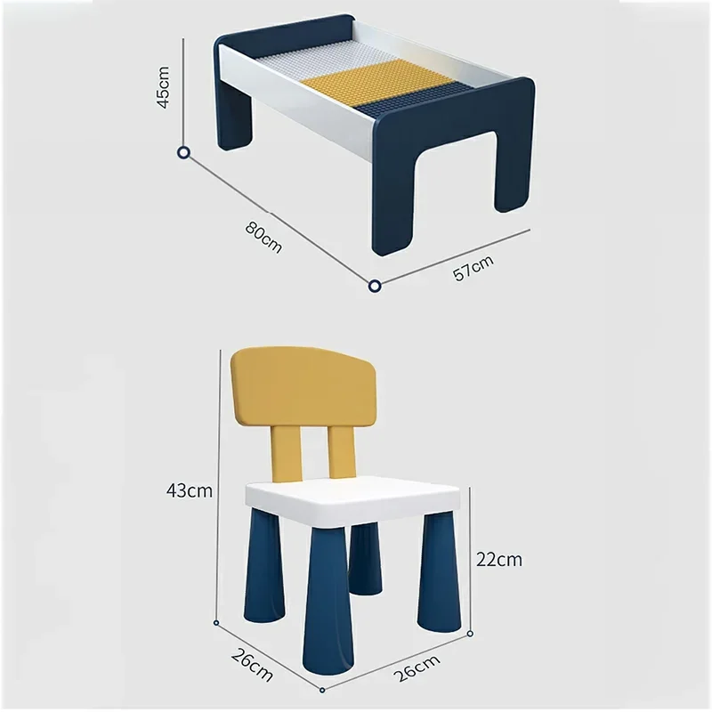 Multi-function Children Tables Large Size Boys Assembled Educational Toy Desk Home Children's Writing Desks Children's Furniture