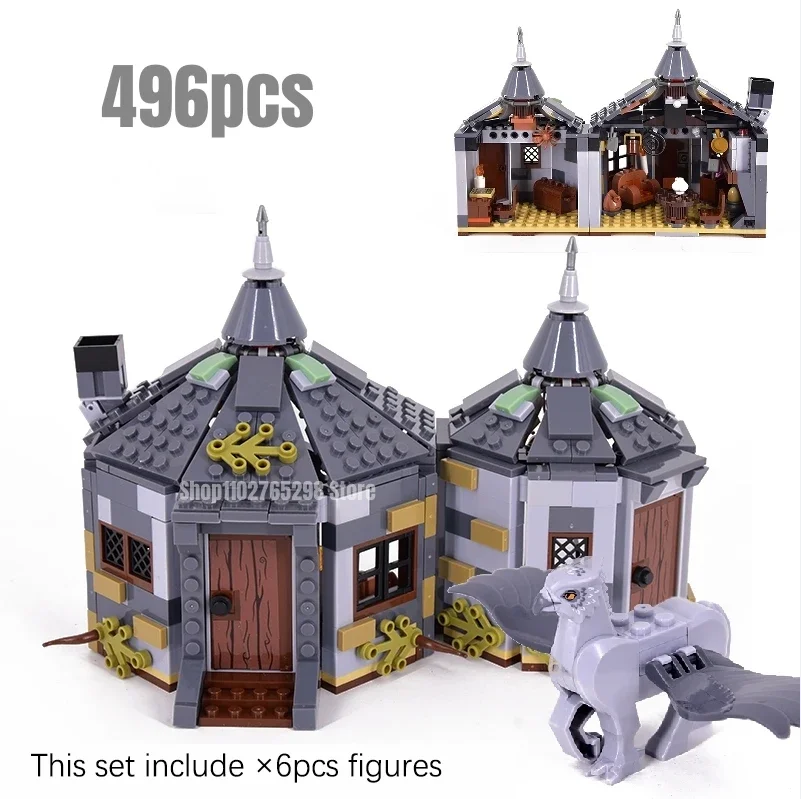 496Pcs Hut Rescue Building Blocks Fit 75947 Model Bricks Toys For Chilren Gift