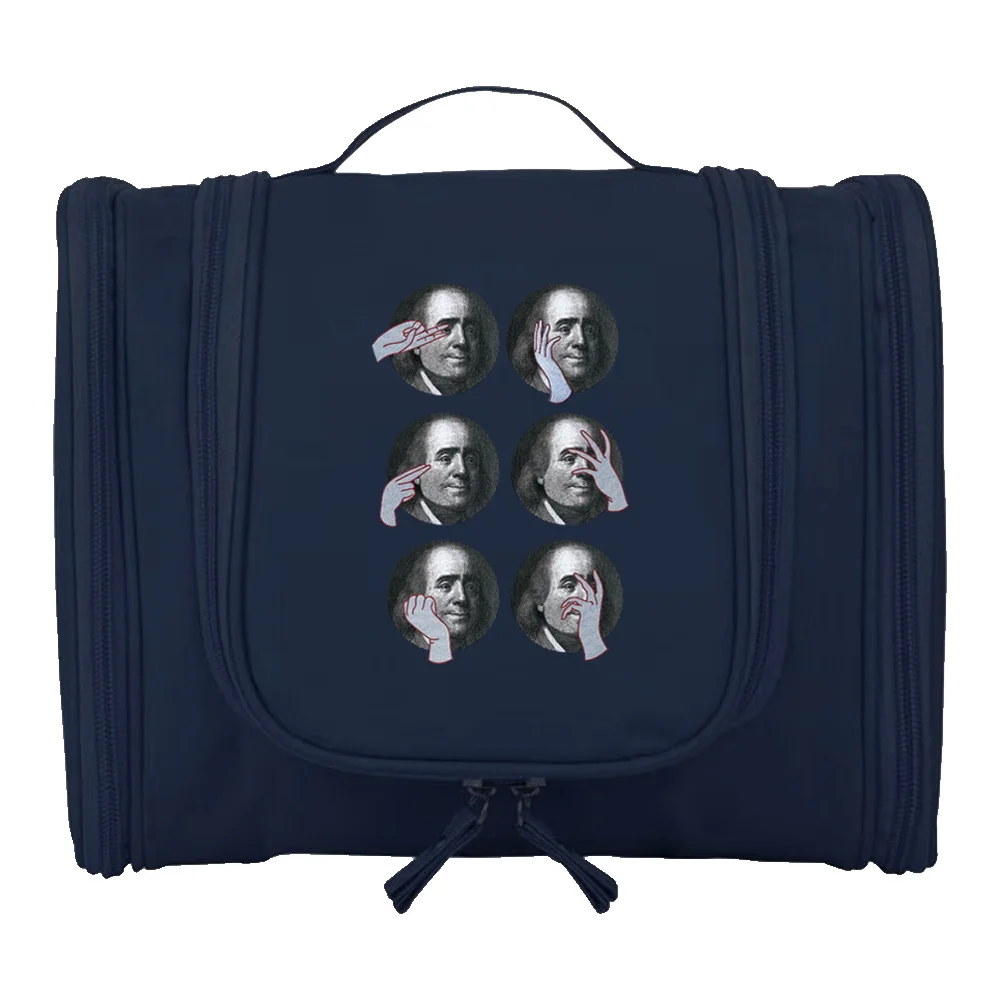 Hanging Travel Toiletry Bag - Portable Cosmetic and Makeup Organizer