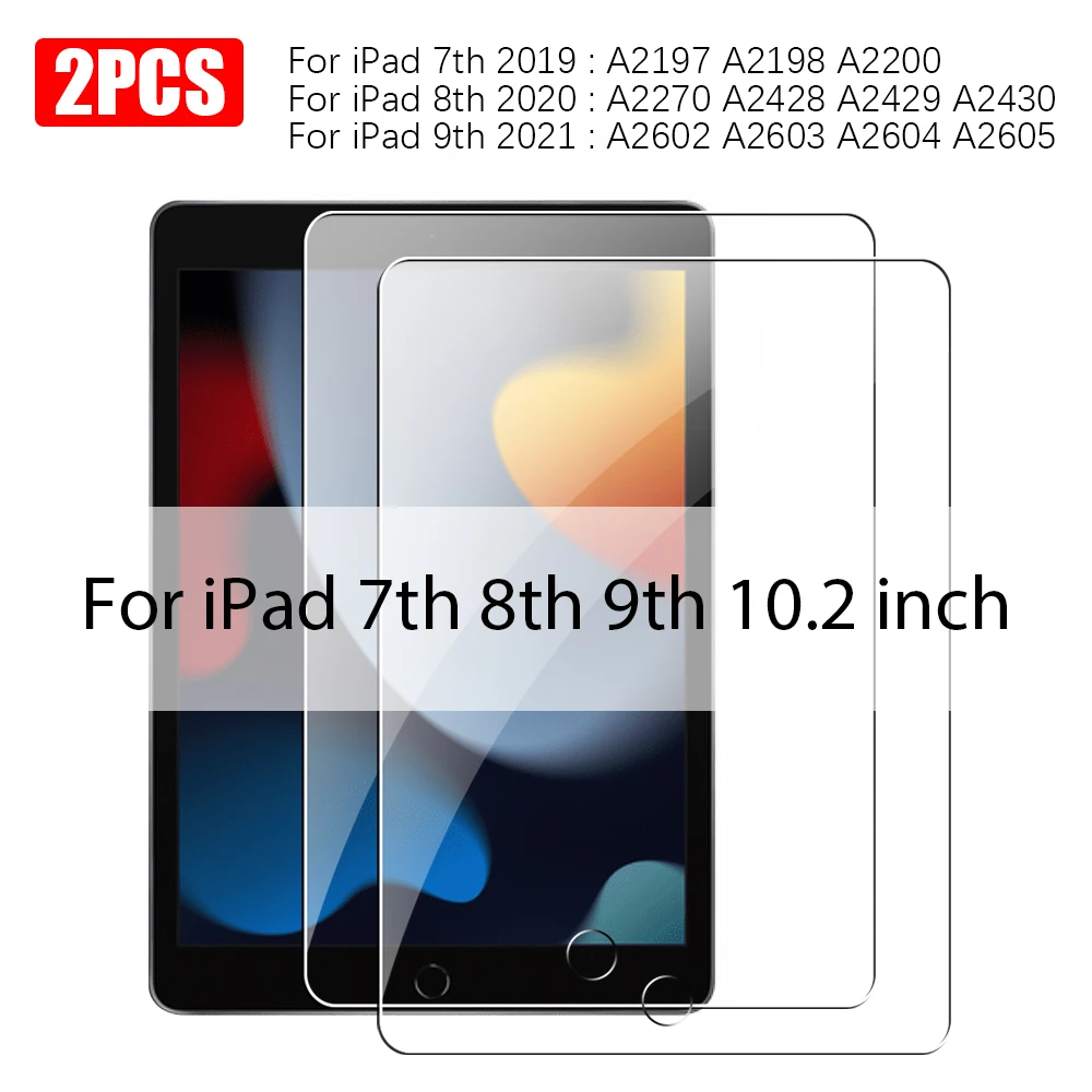 Premium Tempered Glass Screen Protector for iPad - Enhanced Clarity and Durability