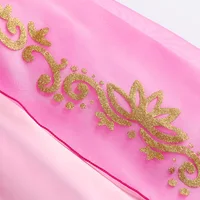 Disney Rapunzel Princess Dress Girl Purple Puff Sleeve Cosplay Tangled Costume Halloween Vestido Kids Birthday Ball Gown Clothes 6