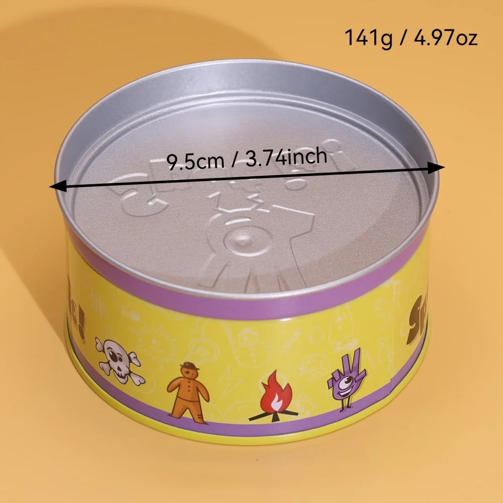 Gioco da Tavolo Rotondo per Famiglie, Ideale per Riunioni Festive, Gioco di Carte Rapido con Abbinamenti, Gioco da Viaggio Interattivo Portatile - immagine 4