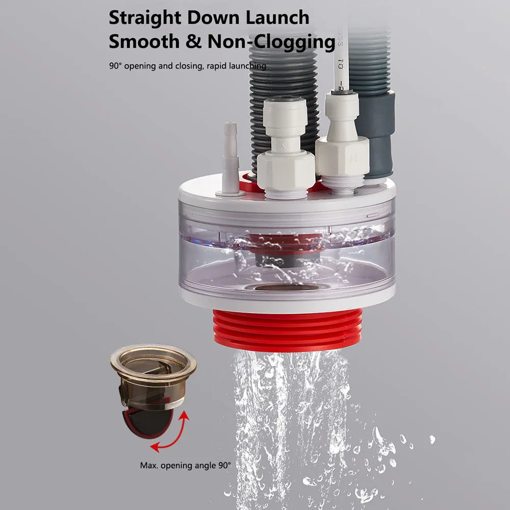 5075MMMultifunctionalKitchenSinkDownpipe6in1AntiodorDrainage