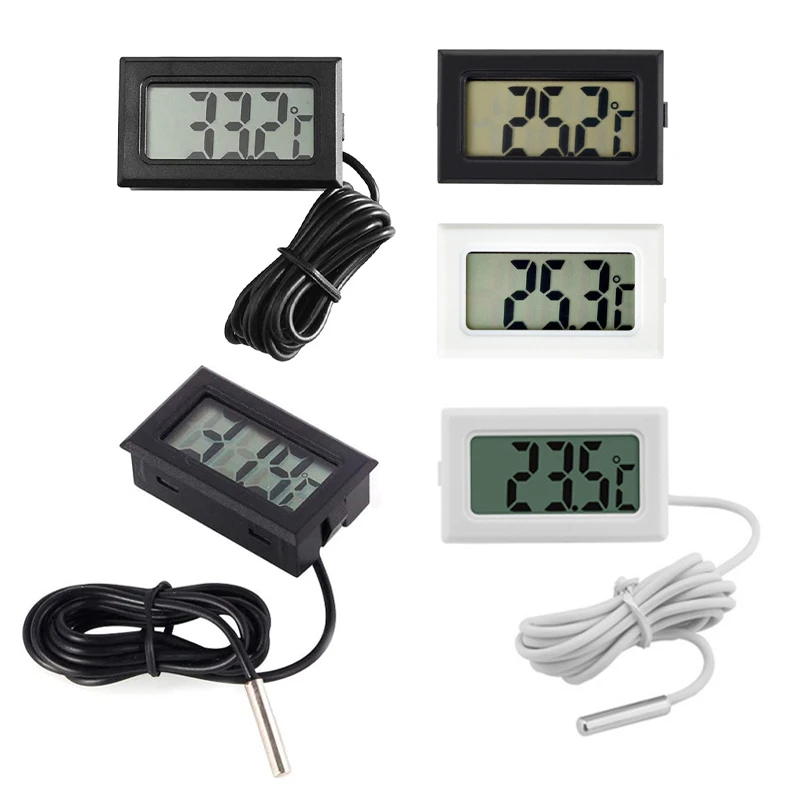 Thermomètre numérique LCD pour réfrigérateur - Température -50° +