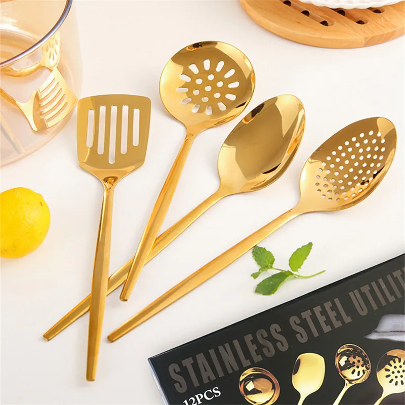 Kitchen Utensils Set Stainless Steel