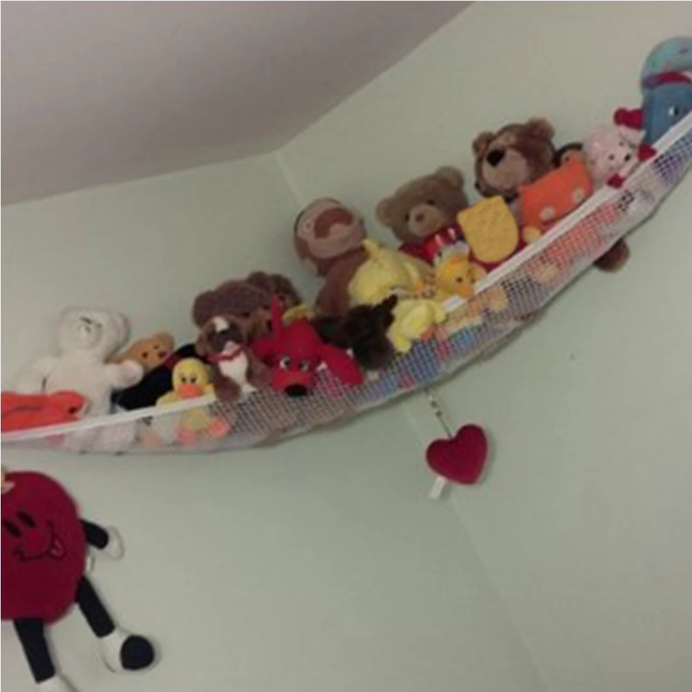 Hanging Stuffed Animals Toy Storage Chain Multipurpose Organizer