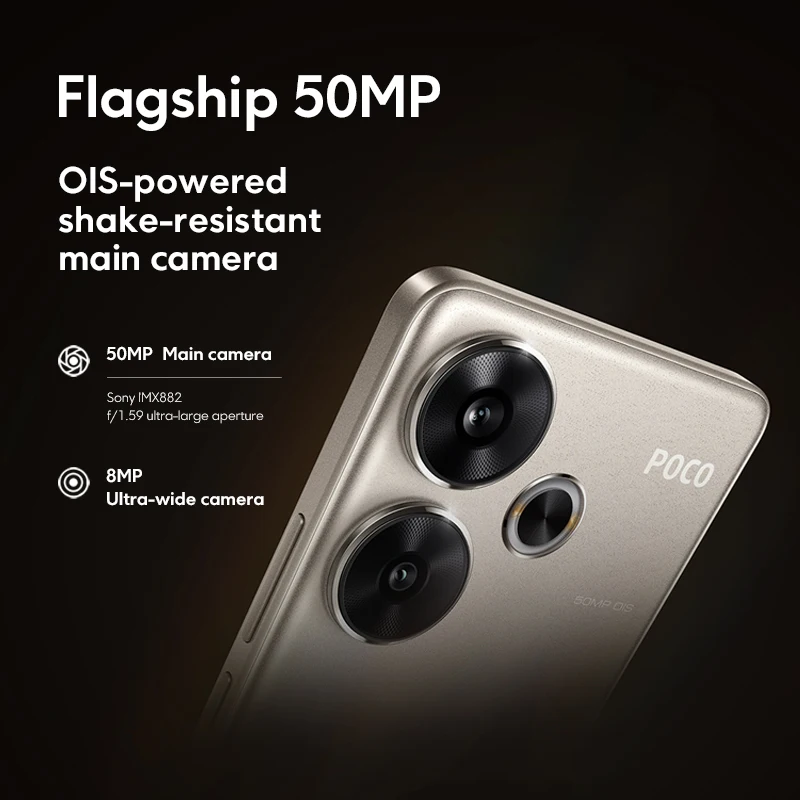 POCO F6 Global Version Smartphone Snapdragon®8s Gen 3 90W