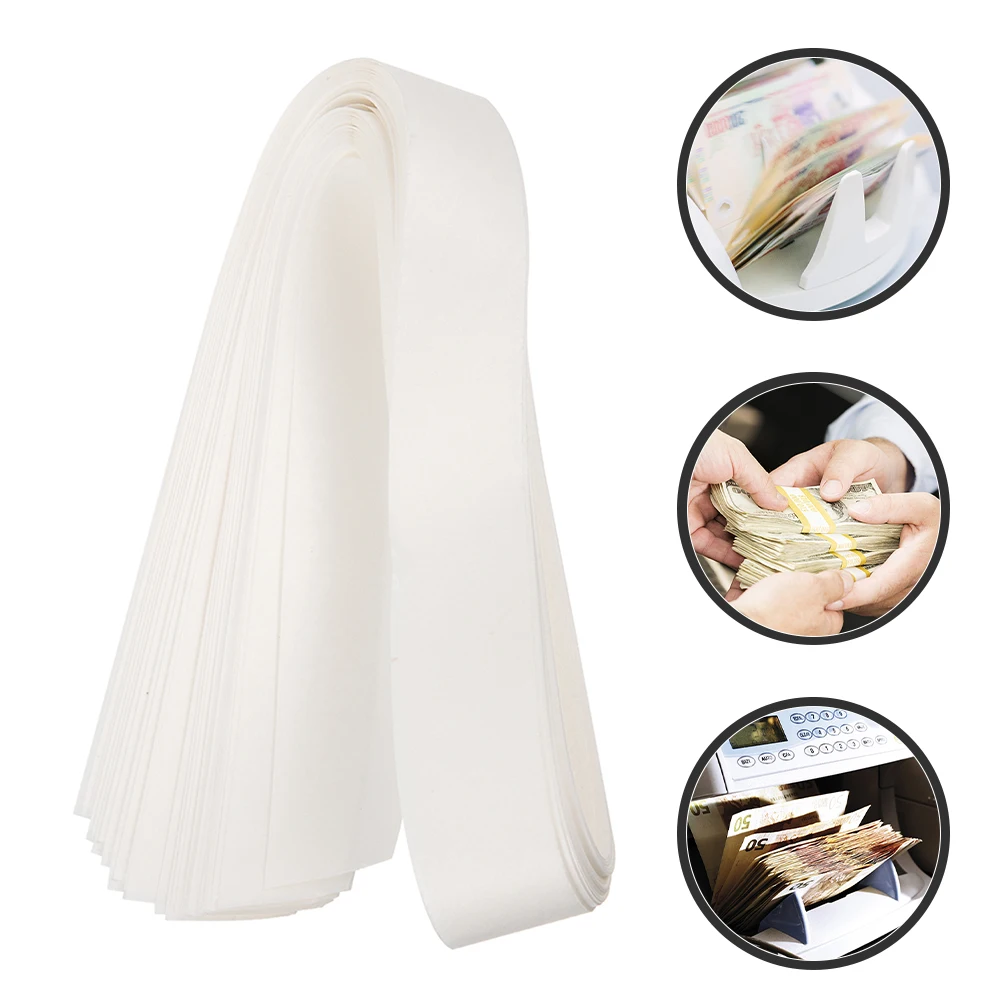 40pcs Banknote Paper Money Bands Bills Currency Cash Paper Straps Money Wrappers Organizer