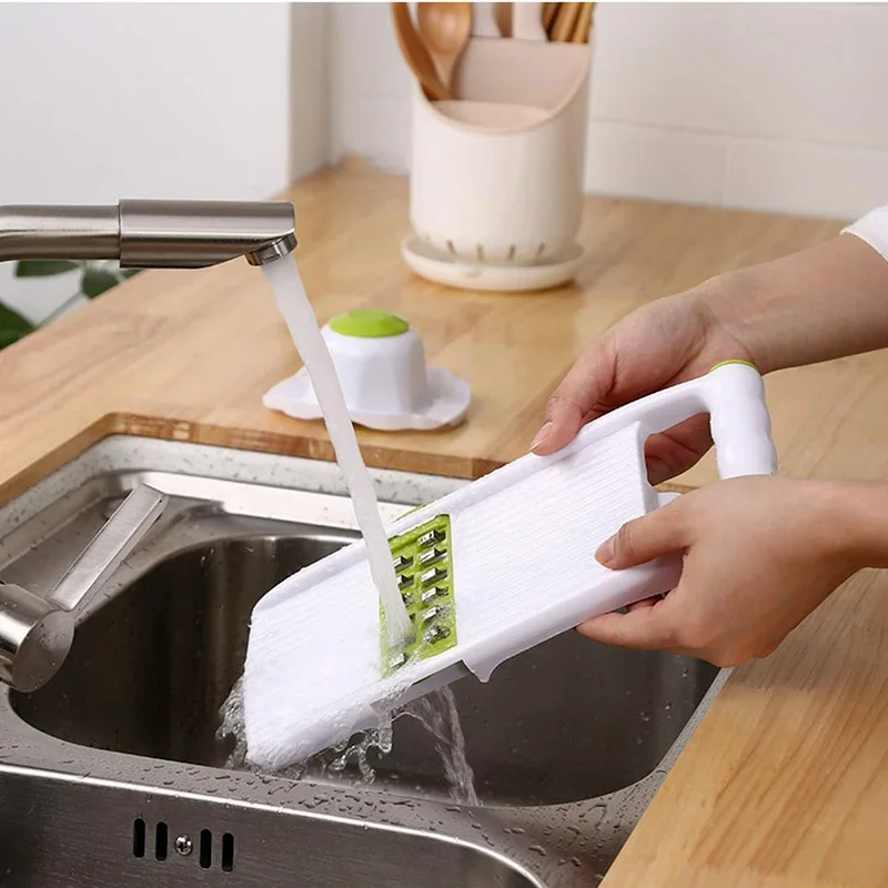 Vegetable Cutter 5 Blades With Container