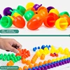 Mushroom Nails Plate Toys Puzzles Jigsaw Puzzle Creative Mosaic Pegboard Educational Toys Educational Building Block Diy Toys 4