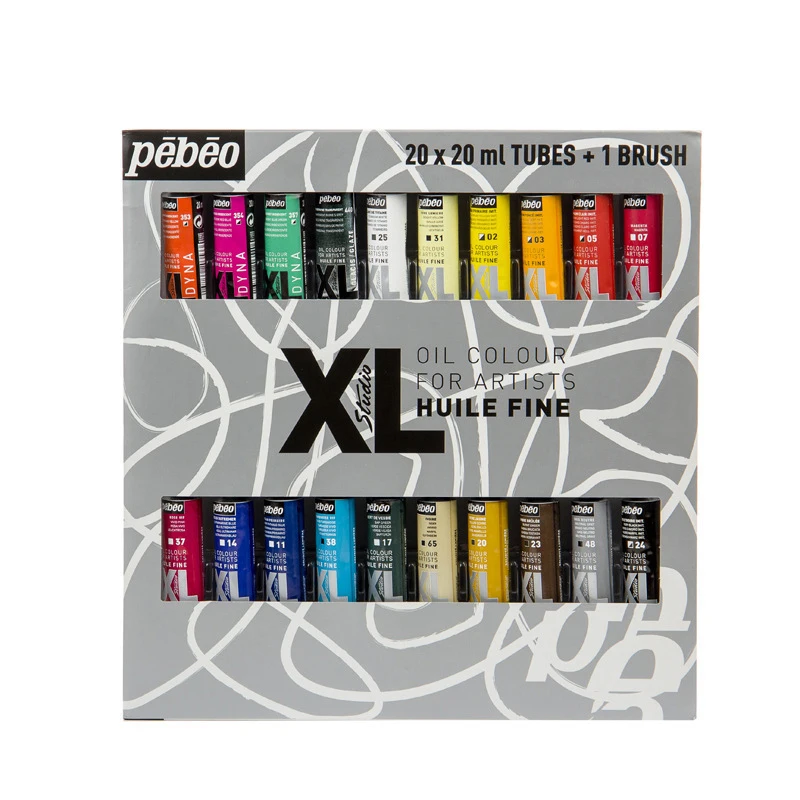 10/20/30 Colors Professional Oil Painting Paint Drawing Pigment 20ml Large Capacity Tube Oil Painting Set Artist Art Supplies