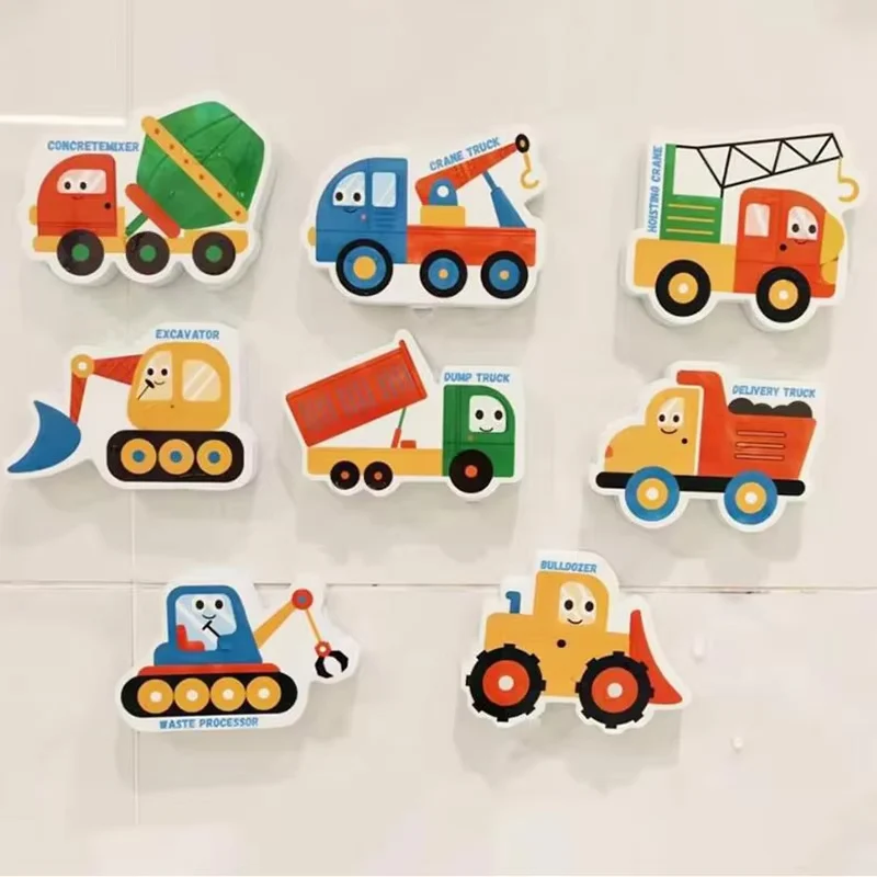 Children's Educational Fun Foam Bath Stickers - Sea Animals Set