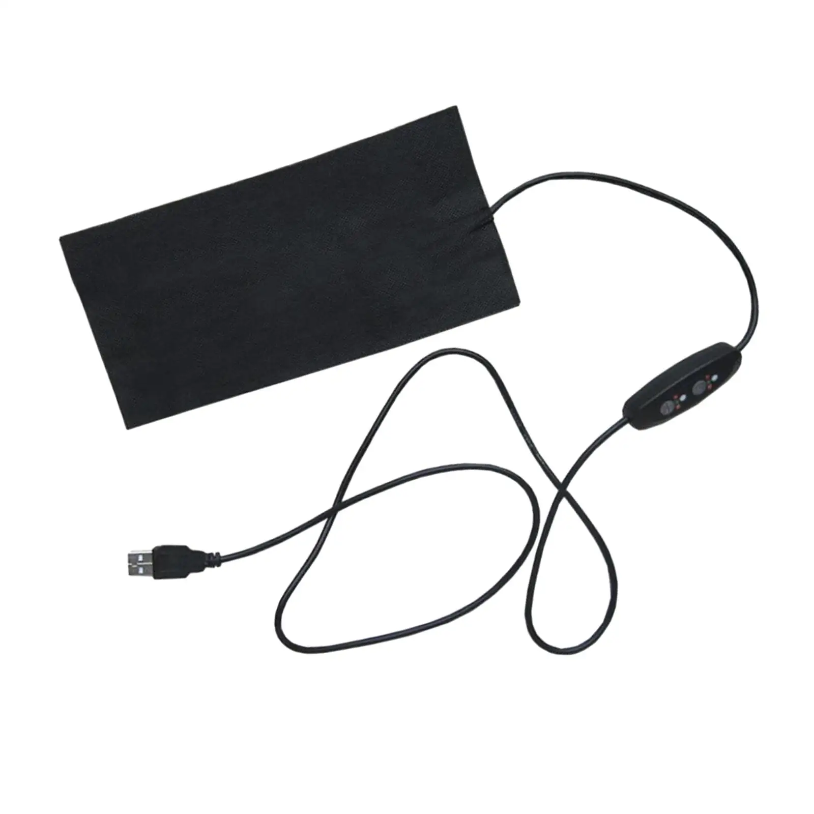 USB Thermostat Heat Preservation Plate, Lunch Box Heating Pad, Temperature Adjustment Warmer Food Plate for Lunch Bag Picnic