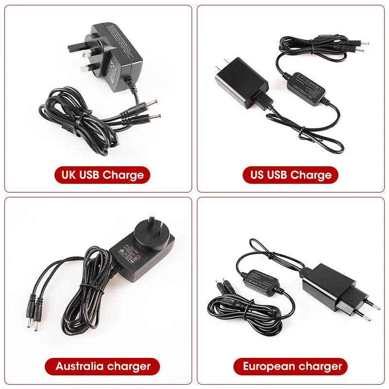 Rechargeable Battery Charger with Batteries for Heated Gloves Heated Socks Heating Jacket USB Charger 7.4V 2200MAH Battery usb battery charger