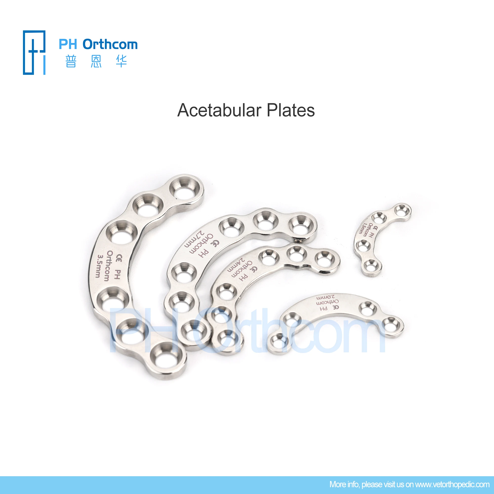 

Acetabular Plate Stainless Steel Veterinaria Pets Mascotas Orthopedic Surgical Implant Instruments Medical Supplies