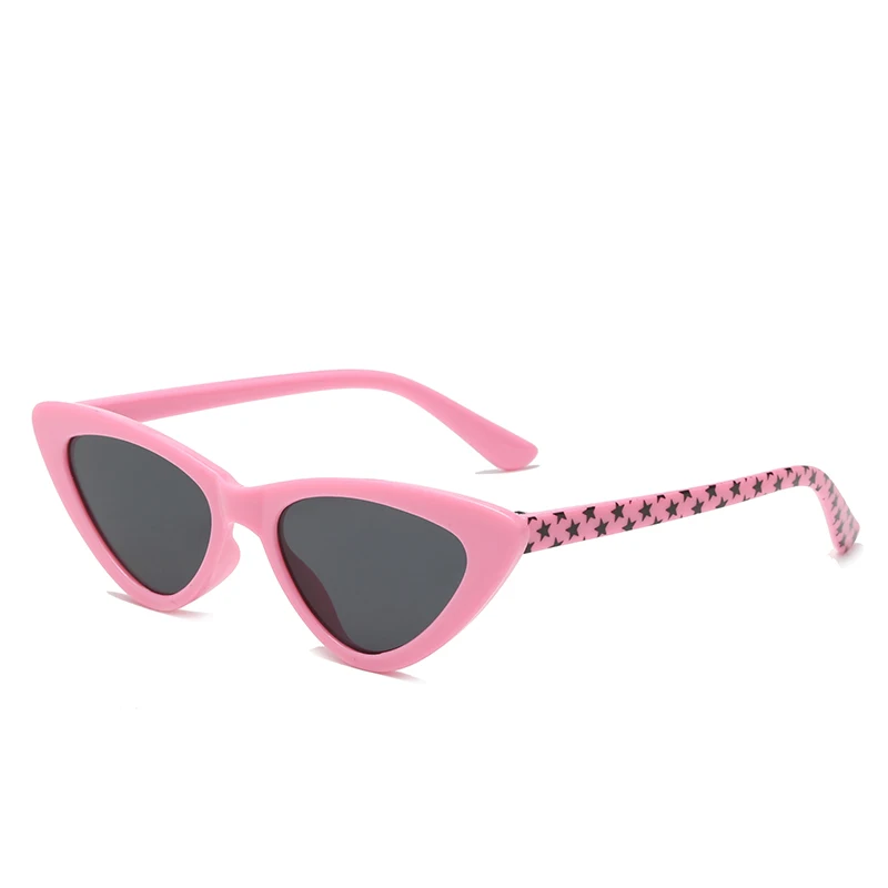 Children Sunglasses Kids Sunglasses Fashion Sunglasses Fashion Cute Cat Eye Eyewear For Girl Boy Baby Kids Infant Shades Goggles Outdoor Anti-glare UV400 Glasses