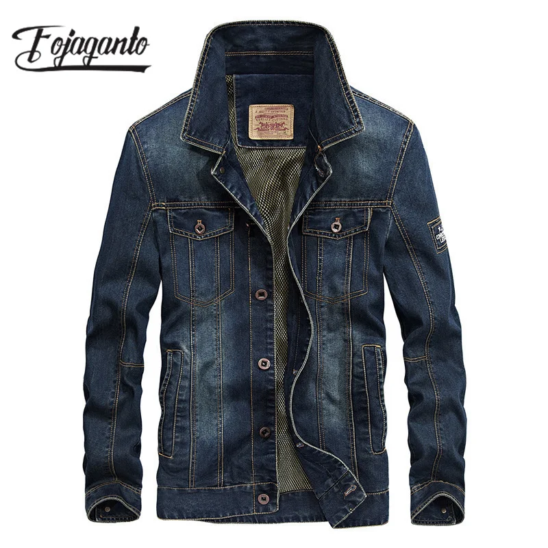 

FOJAGANTO 2023 Outdoor Casual Jacket For Men Washed To Make Old Fashion Coat High Quality Design Hot Selling Jacket For Men