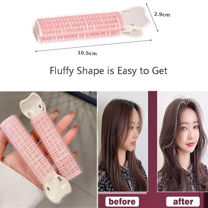 Fluffy Hair Clip Curly Bangs Artifact Hair Root Fluffy Device Cranial Top Curler Lazy Clip Bang Overhead