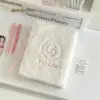 MINKYS Kawaii Fluffy Strap Ties A6 Kpop Photocard Binder Star Collect Book Idol Plush Photo Card Holder Photocards Album 2