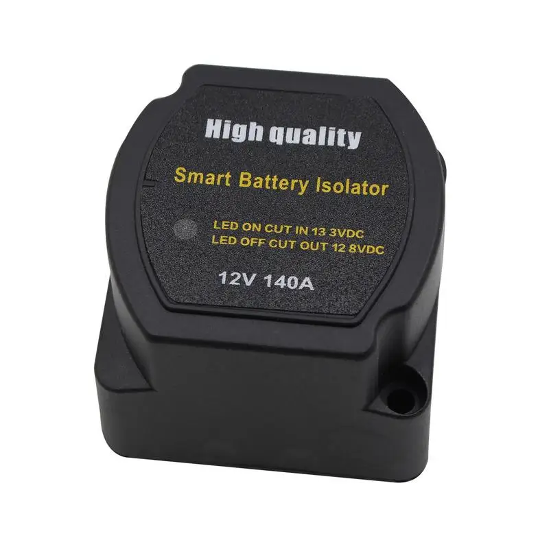 

12V 140A Dual Battery Isolator Kit 12 Volt 140 Amp Voltage Sensitive Relay & Wiring Kit Kit VSR Automatic Charging Relay Help