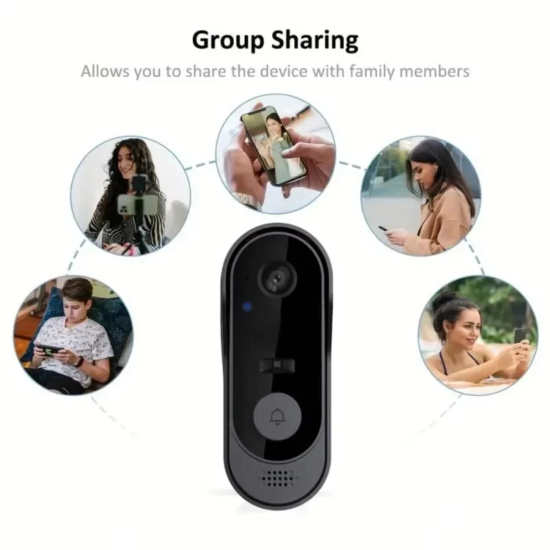 Video Doorbell Tuya WIFI HD Video Intercom Outdoor