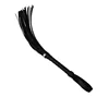 PU Leather Pimp Whip Racing Riding Crop Party Flogger Hand Cuffs Queen Black Horse Riding Whip Equipment 3