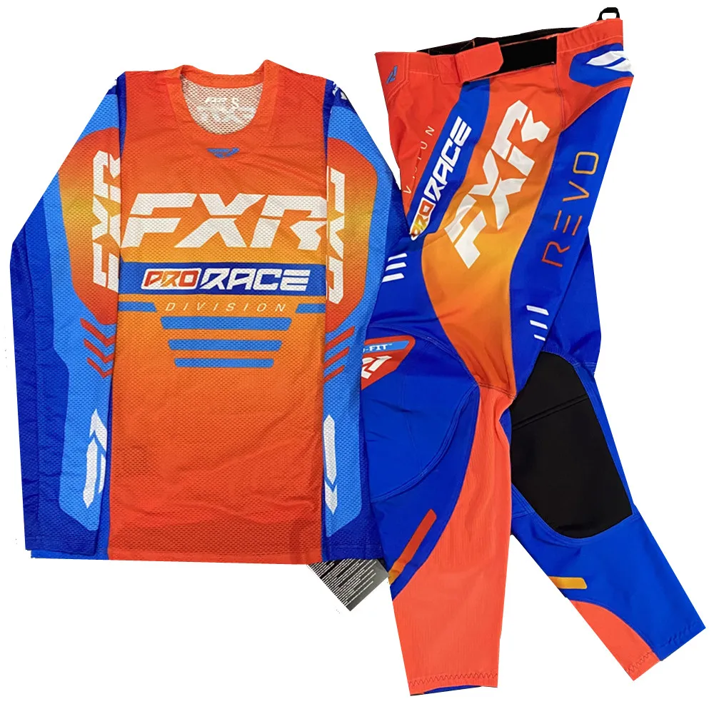 FXR off-road vehicle suit riding suit set men's breathable off-road motorcycle racing customization motocross gear set