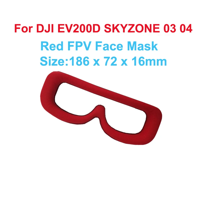 JMT Für Fatshark HD2 HD3 HDO FS-HVD FPV Brille Panel Magic Sponge Augenmaske Pad Ersatz Frontplatte Lycra Stoff Schwamm Dichtung – Detail 11