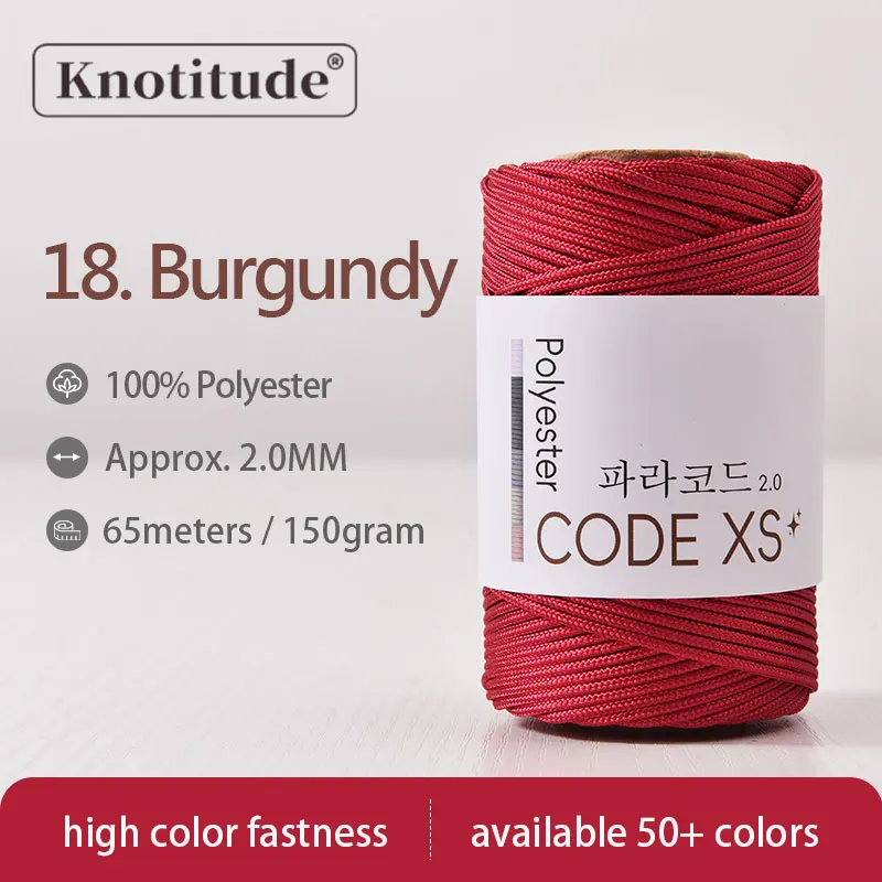 Durable 2mm Paracord - 65m Outdoor Adventure Cord