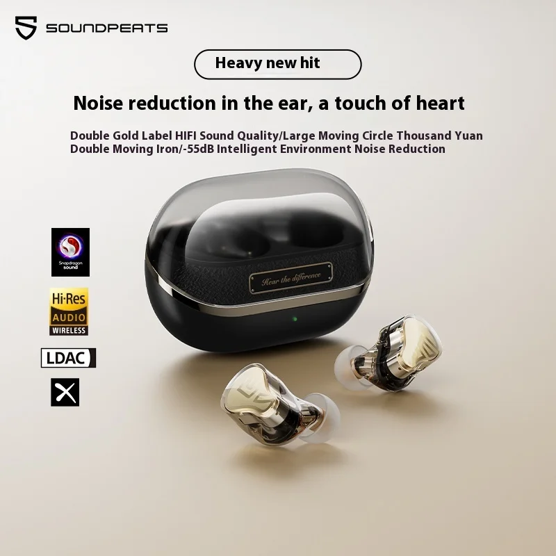 SoundPEATS H3 Wireless Noise Reduction Bluetooth Earphones